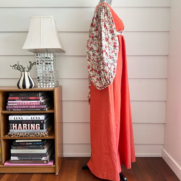 Vintage 1970s Prairie Dress by Marianne Boho Cottage 70s - Picture 4 of 9